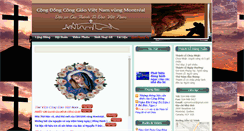 Desktop Screenshot of conggiaomontreal.org