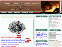 Tablet Screenshot of conggiaomontreal.org